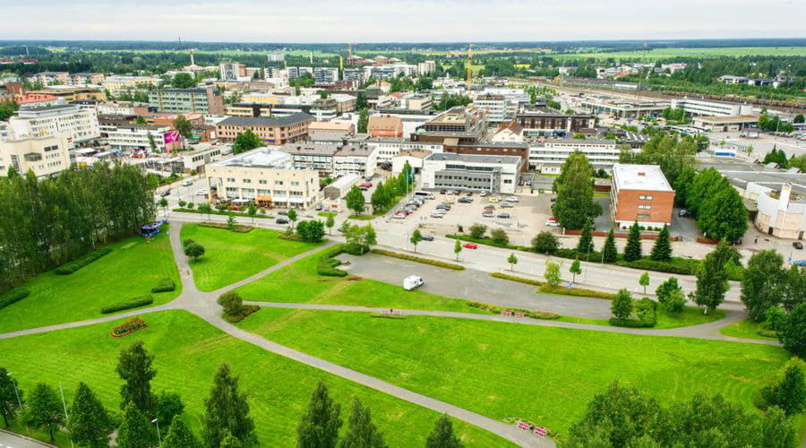 Nejlepší nabídky pronájmu aut v Seinäjoki